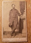 Custer's Wolverine 6th Michigan Cavalry CDV Civil War Photograph