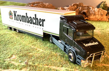 Herpa Sattelzug Brauerei Serie Krombacher Bier Scania Hauber Zugmaschine 1:87 H0