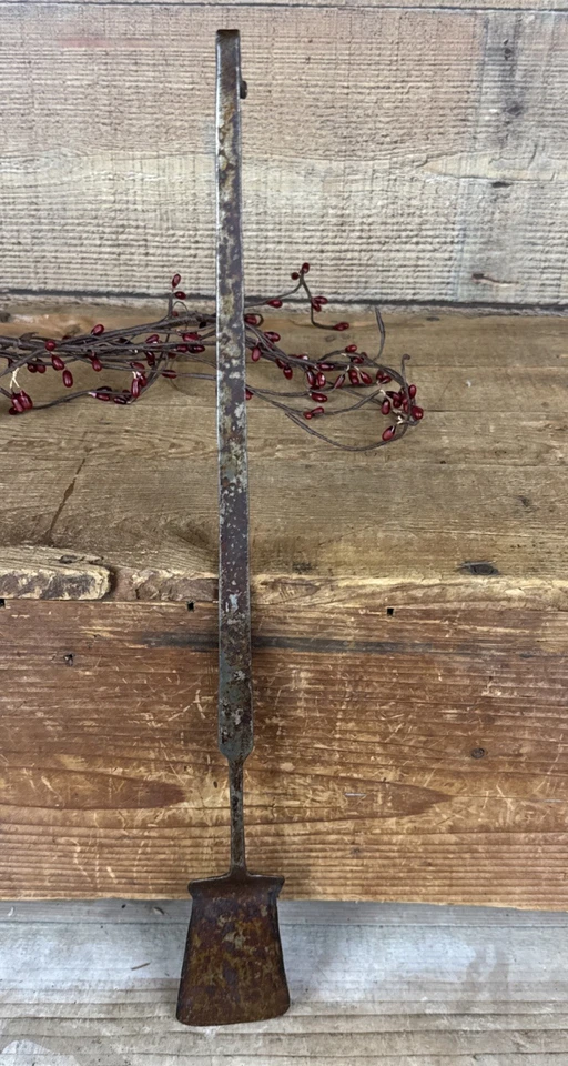 Antigua espátula forjada a mano Early Turner espátula pelada Foto 2 de 4