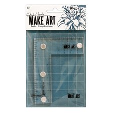 Stamp Positioner Set 3.75x6.5 inch Craft Tool for Accurate Stamping