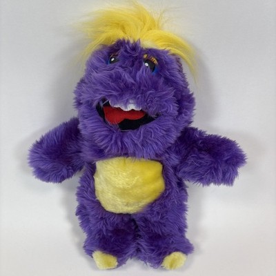 Mr. Munch Chuck E Cheese ShowBiz 1988 Pizza Time Theatre Plüsch lila Monster