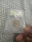 1938 D Buffalo Nickel Coin MS-65 PCGS Certified, OGH Gold Toned Beauty