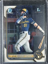 Vargas, Jheremy - 2022 Bowman Chrome Prospect - 1st Bowman