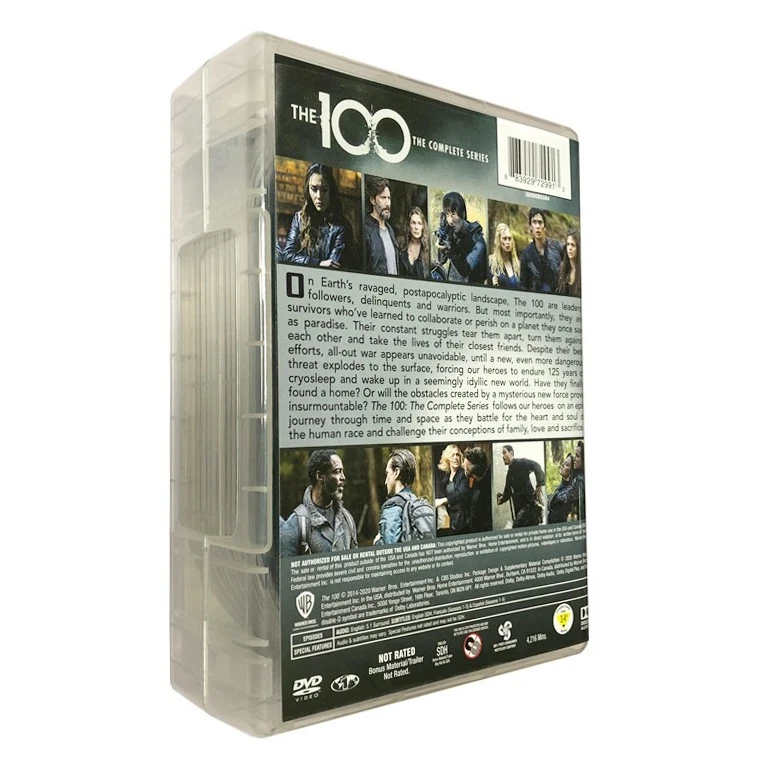 The 100: the Complete Series Seasons 1-7 (DVD, 24-Disc) Free Shipping Foto 2 de 2