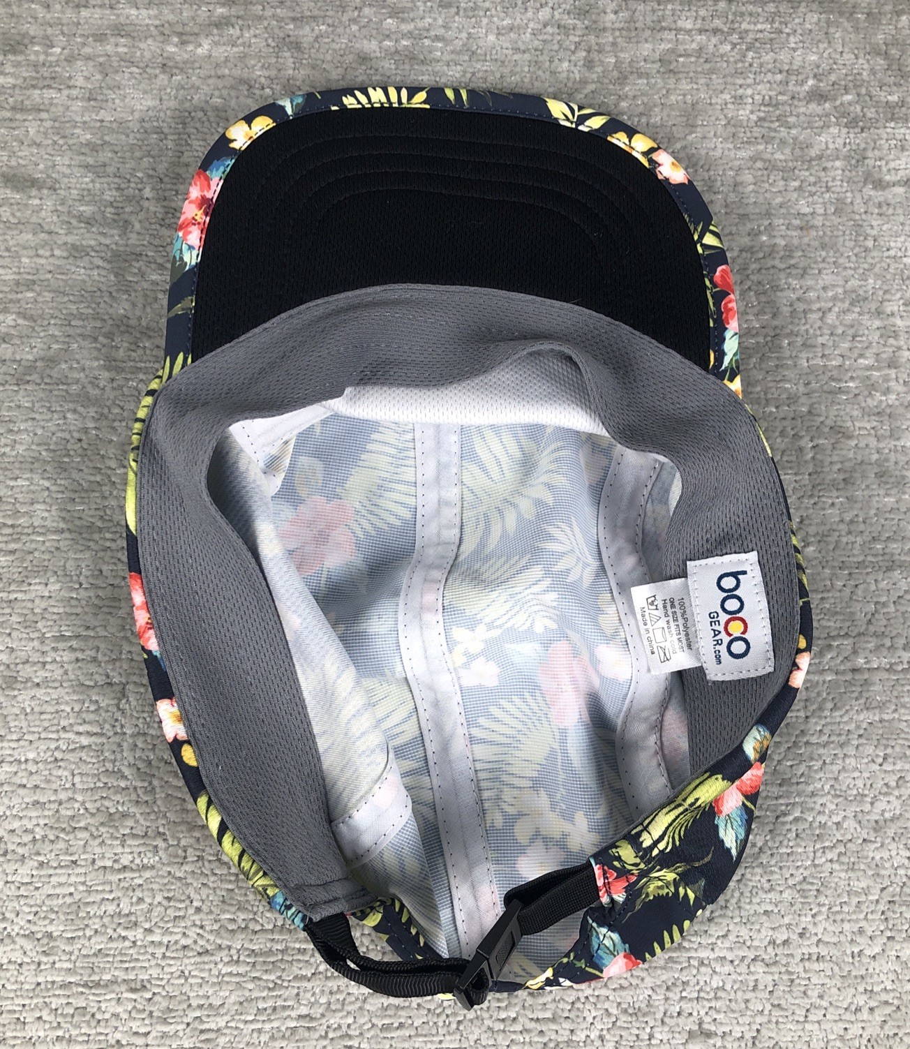 boco Gear Endurance Adjustable Cap Hat Floral Pri… - image 6