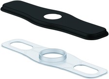 Gerber DA607955 10-1/4" Centerset Escutcheon Plate - Black
