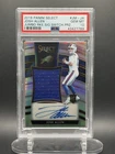 2018 Panini Select Jumbo Rookie Signature Swatches Josh Allen #JM-JA /35 PSA 10