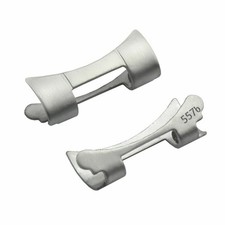 2 PC 557b END LINK PIECE FOR 19MM 34MM ROLEX OYSTER WATCH BAND STAINLESS STEEL