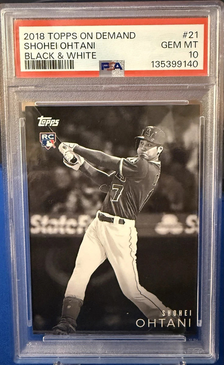 2018 Topps On Demand Black & White - Shohei Ohtani #21 for sale | eBay