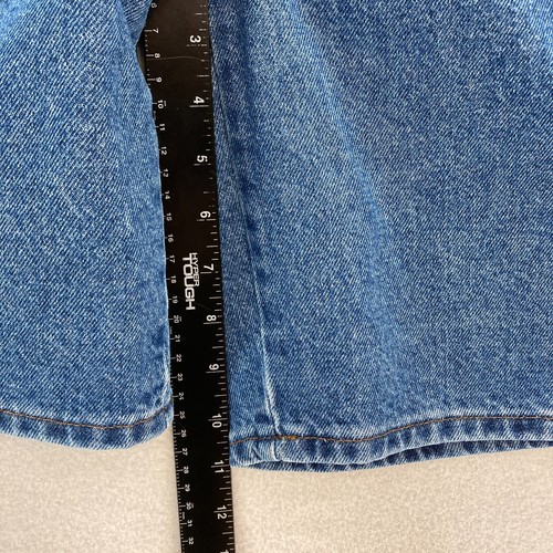 Vintage Beverly Hills Polo Club Jean Shorts Youth 10 Blue Denim Baggy Jorts NWT - Picture 9 of 12