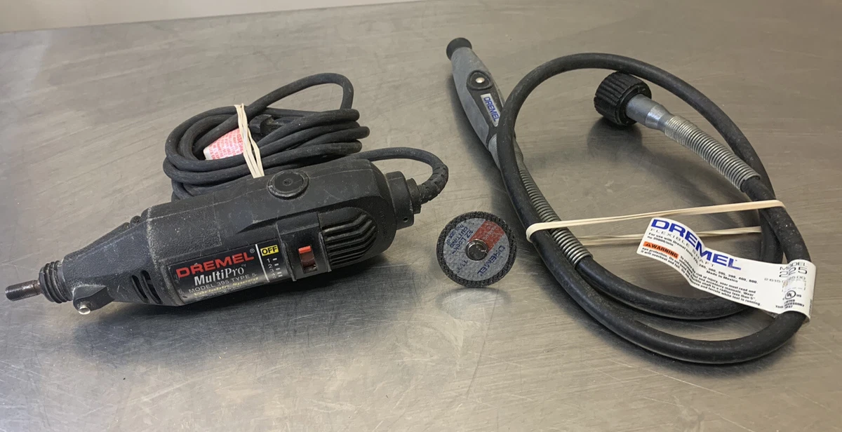 Dremel MultiPro Model 395 Variable Speed Tool Flex Shaft 42 Model 225 Bit