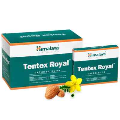 100 tabs- Himalaya Herbal TENTEX ROYAL- FREE SHIP
