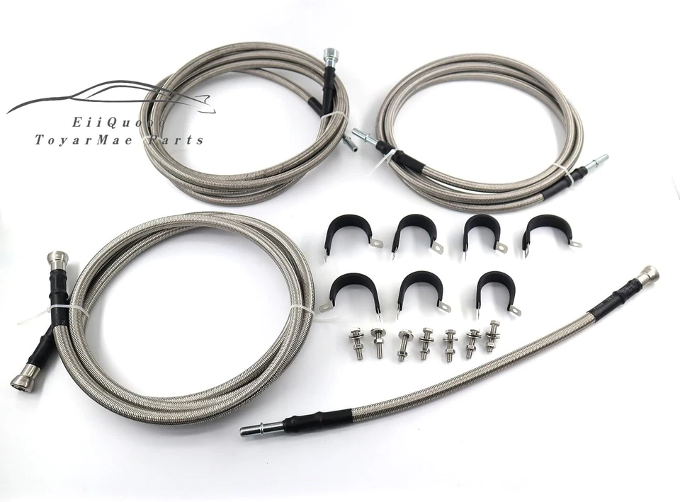 Kit de línea de combustible de acero inoxidable 819-840 adecuado para Chevrolet Silverado 1999-2003 Foto 4 de 4