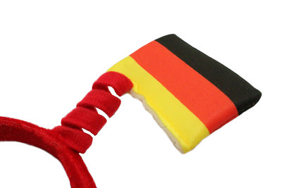 Wabbles Fan-Fahnen Haarreif Deutschland - Wackelspaß Für Public Viewing & Stadion