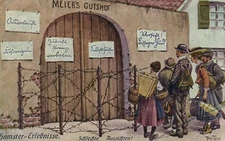 PC ARTHUR THIELE HUMOR HAMSTER EXPERIENCES MEIER'S GUTSHOF Vintage Pc. (b52031)