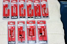 MILWAUKEE 10 Pc DIAMOND MAX HOLE SAWS 3/16" to 1-3/8" ALL PORCELAIN-TILE-STONE 