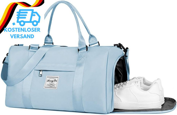 Flintronic Sporttasche Reisetasche, Reise Duffel Bag, Sport Duffel Mit Schuhfach-image
