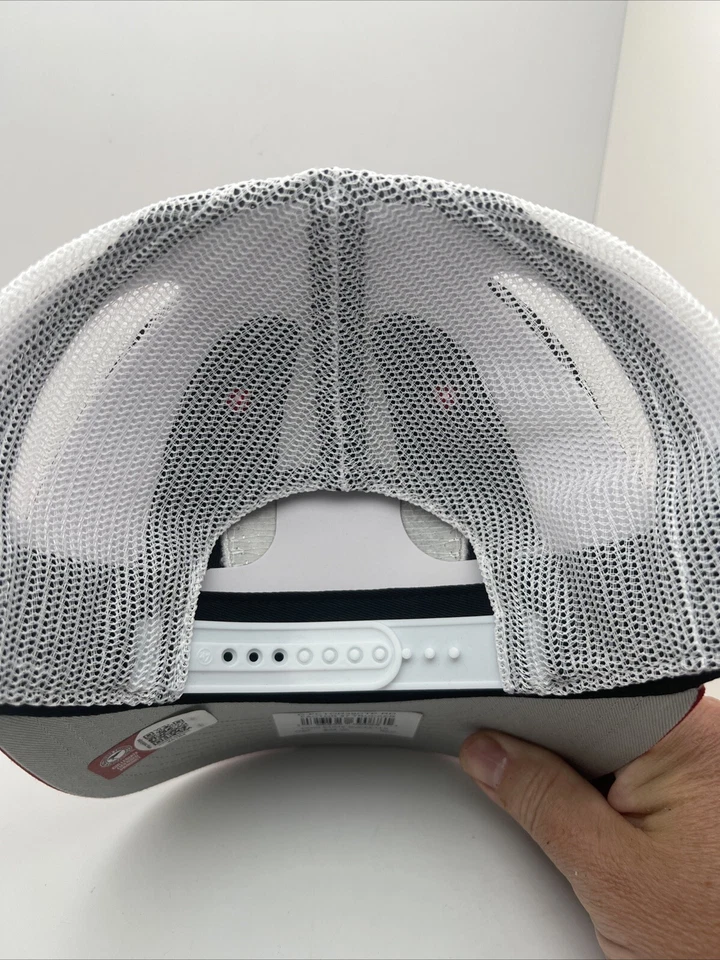 '47 Ohio State Buckeyes Team “Block O” Snapback Gorra Ajustable Roja/Negro Gorra G59 Foto 3 de 4