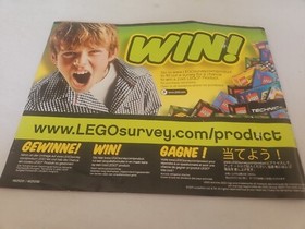 2011, "Lego Star Wars" 7931 T-6 Jedi Shuttle INSTRUCTION MANUAL ONLY