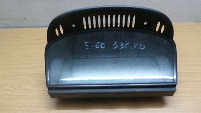 Display Boardcomputer BMW E60 530XD  65826989396  65829114354  611260003022