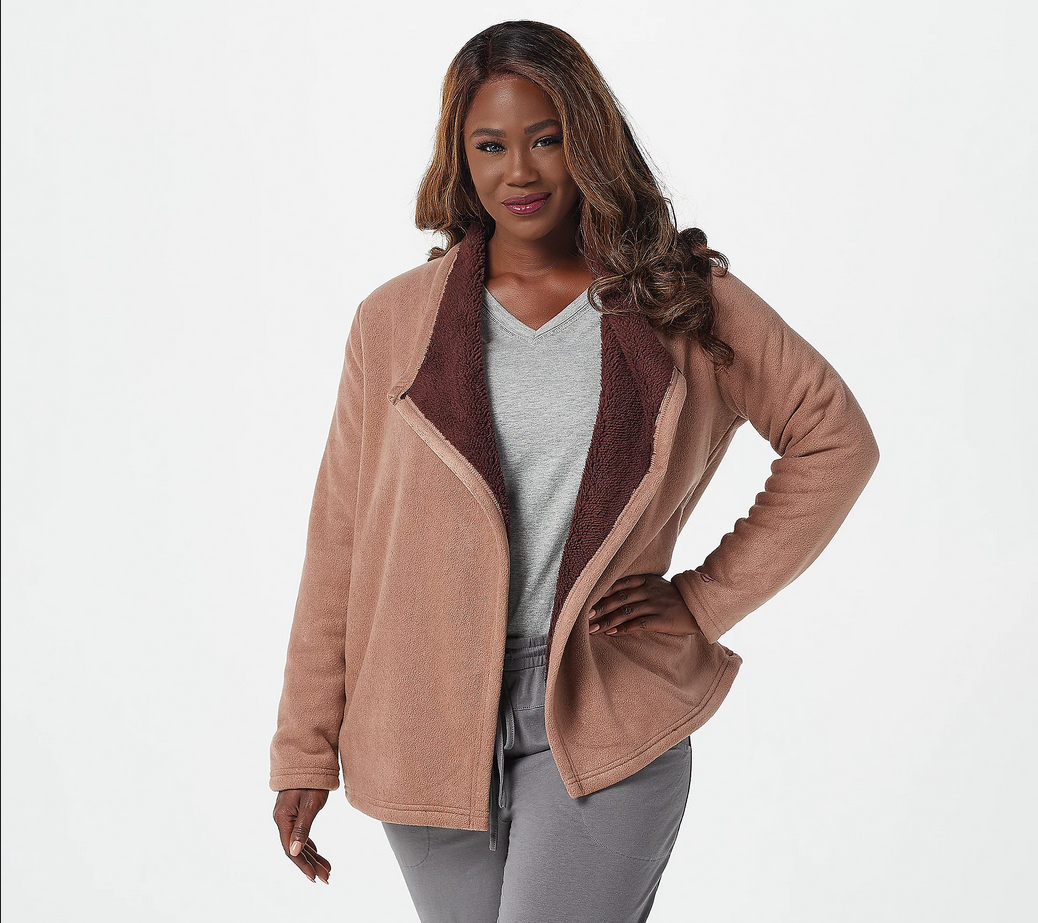 Cuddl Duds Fleecewear Bnded Sherpa 