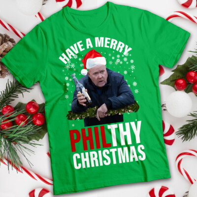 Phil Mitchell Weihnachten T-Shirt lustig Herren und Damen Tee #MC