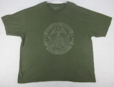 West Coast Choppers Men T-Shirt (2XL) Long Beach 718 Oil Engine Treatment Cotton