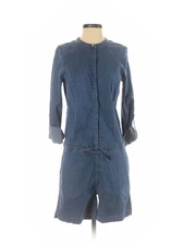 H By Halston Women Blue Romper 2