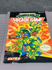 Teenage Mutant Ninja Turtles II - NES Cartridge Game TESTED