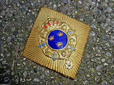 Tschakobeschlag - Garde Helm / Kürrasier / Dragoner / Schweden /  Svenska / TOP!