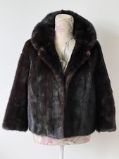Ranch Mink Fur Jacket Size 10