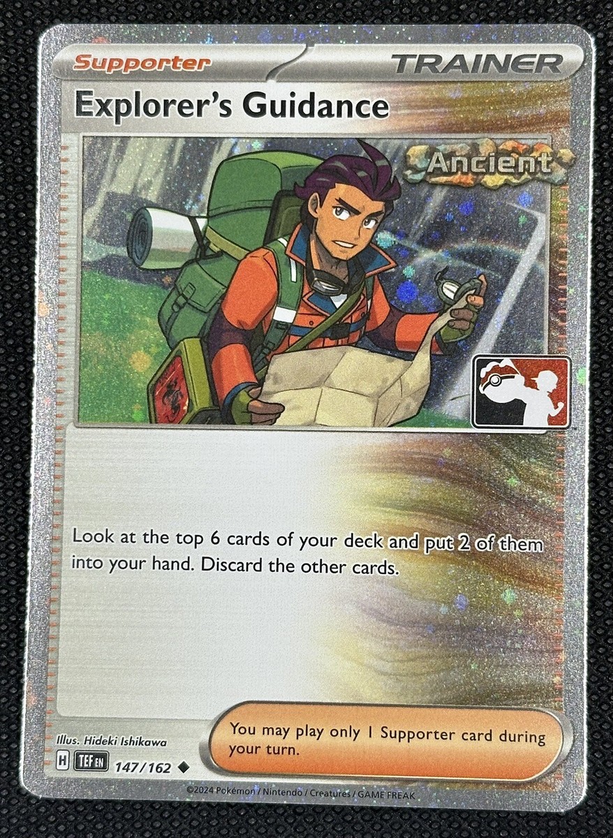Explorer's Guidance Play! Pokemon TCG Prize Pack Series 5 Cosmos