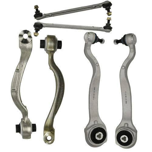 Front Lower Control Arm w/Ball Joint Sway Bar Link Kit Set 6pc for