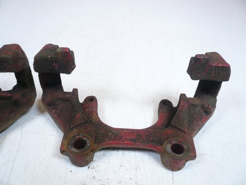 VW MK4 JETTA GOLF GTI GLI 337 - FRONT BRAKE CALIPER BRACKET PAIR CARRIERS 312MM - Picture 3 of 13