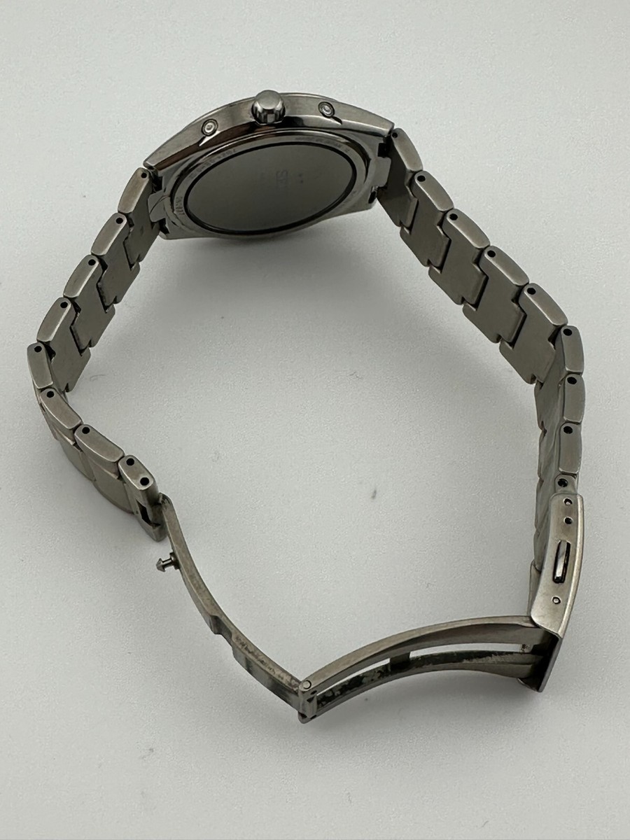 Seiko Brightz Blue Dial Titanium Solar Radio Wave Quartz Seiko Brightz Blue Dial Titanium Solar Radio Wave Quartz