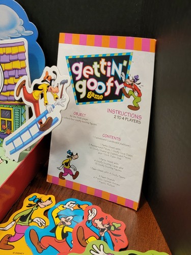 1992 Disney Getting Gettin' Goofy 3D Board Game by Milton Bradley Complete - Picture 8 of 11