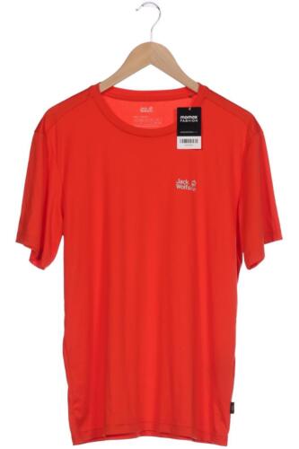 Jack Wolfskin T-Shirt Herren Oberteil Shirt Sportshirt Gr. EU 52 Orange #pqm02xp - Afbeelding 1 van 4