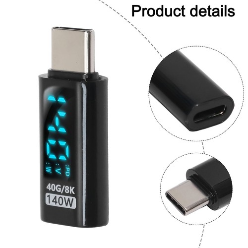 Chargez efficacement les appareils avec adaptateur USB C compact 140W et moniteu - Photo 20 sur 24