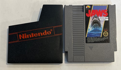 Rare Nintendo Jaws this time there's no escape (1987 NES-JA-USA) - Picture 12 of 24