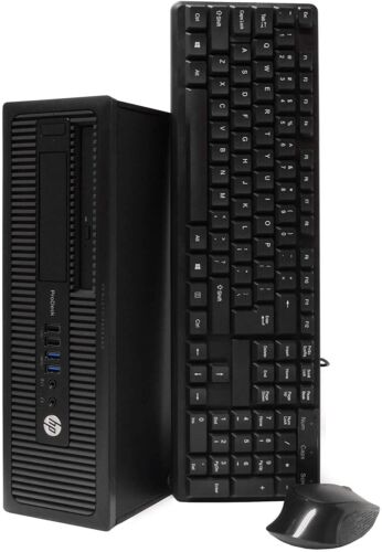hp Elite i5 Quad Core Windows 7 or 10 500GB up to 16GB WiFi ready PC Desktop - Picture 6 of 9