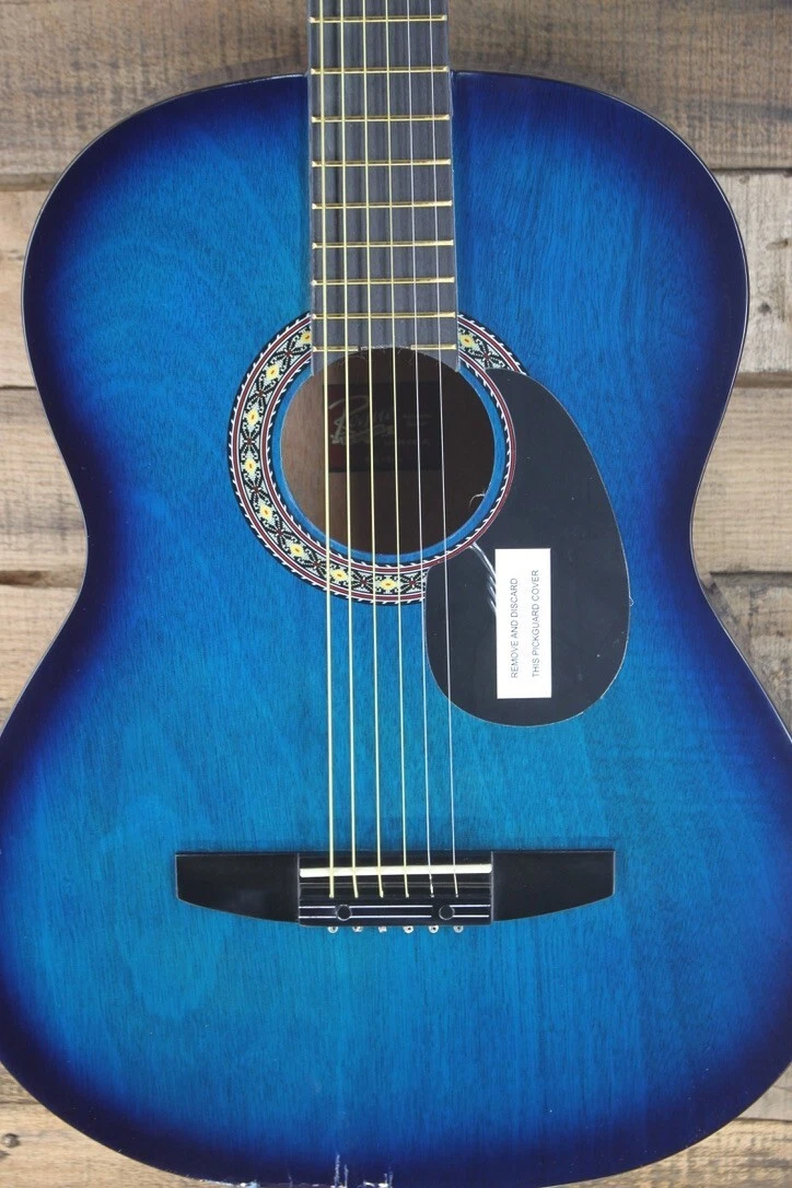 Rogue starter acoustic sale guitar blue burst