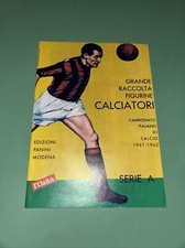 Grande raccolta figurine calciatori Ristampa L'Unità Panini Serie A 1961-1962