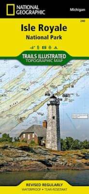 Isle Royale National Park Michigan by Rand McNally: New