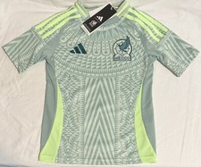 Adidas Mexico National Team Soccer Jersey 2024/25 Green IP9748 Youth Sz: Xsmall