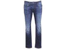 Buffalo By David Bitton Men's Slim Ash Jeans Stretch Light Medium Indigo