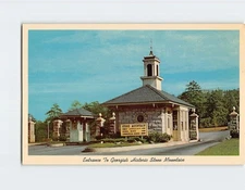 Postcard Entrance To Georgias Historic Stone Mountain Georgia USA