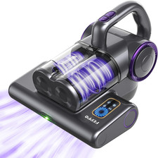 Mattress Vacuum Cleaner, 16Kpa Bed Vacuum Cleaner with 253.7Nm UV-C Light, 140 F