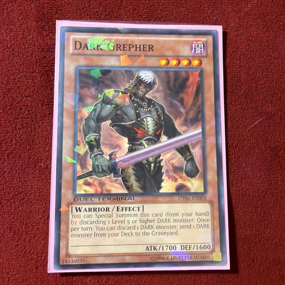25+ Dark Grepher Yu-Gi-Oh! TCG Individual Trading Card Games for