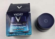 Vichy Mineral 89 Fragrance Free Cream, Moisture Boosting Cream with Hyaluronic