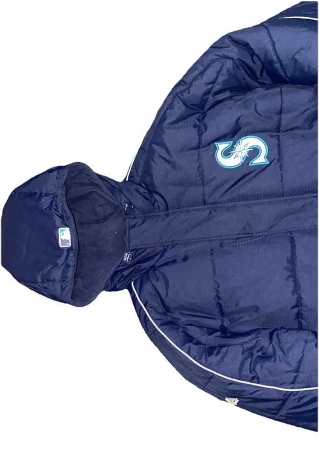 Abrigo De Colección Seattle Mariners Para Hombre Grande Majestuoso Auténtico Colección Foto 2 de 4